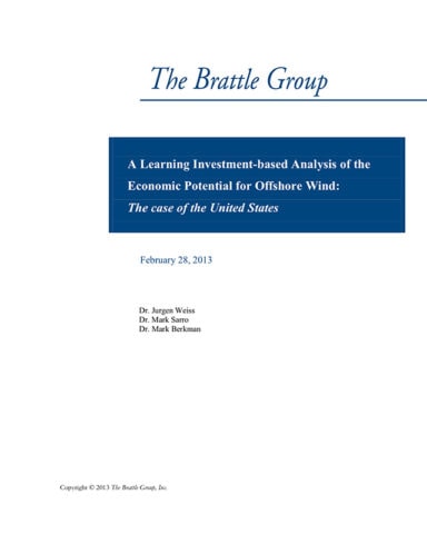 BrattleA-Leaning-Investment-based-Analysis-of-Econ-Potential-for-OSW-2.28.13-final cover