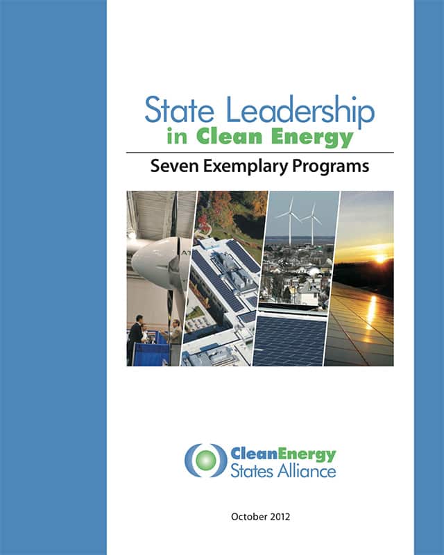 State Leadership In Clean Energy: Seven Exemplary Programs - Clean ...