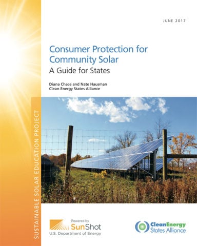 Consumer-Protection-for-Community-Solar cover