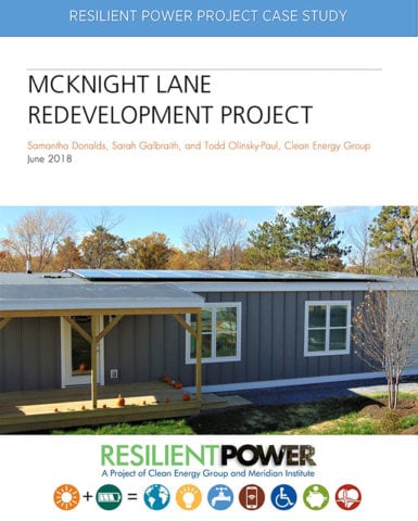 Cover image for Case Study – McKnight Lane Redevelopment Project.