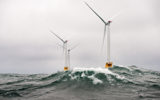 块岛风电场。照片由Dennis Schroeder / NREL