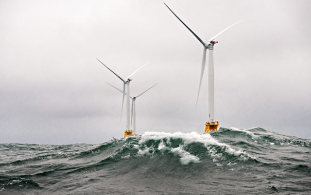 Block Island Wind Farm. Photo by Dennis Schroeder / NREL