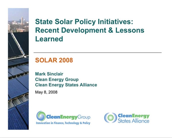 SOLAR-state-policy-initiatives-may08 cover