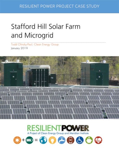 Case Study – Stafford Hill Solar Farm and Microgrid