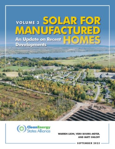Vol3 Solar for Manufactured Homes Cover